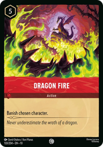 10WHI 133 Dragon Fire (FOIL)