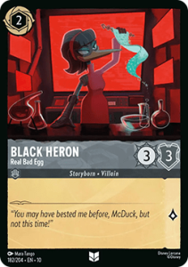 10WHI 182 Black Heron - Real Bad Egg (FOIL)