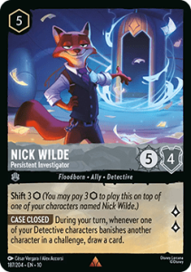 10WHI 187 Nick Wilde - Persistent Investigator
