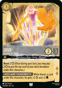 10WHI 193 Zeus - Missing His Spark