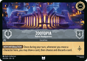 10WHI 203 Zootopia - Police Headquarters