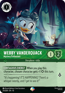 10WHI 211 Webby Vanderquack - Mystery Enthusiast