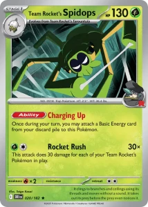 DRI 020 Team Rocket’s Spidops (HOLO)