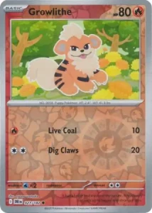 DRI 027 Growlithe (REVERSE)