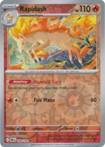 DRI 030 Rapidash (REVERSE)