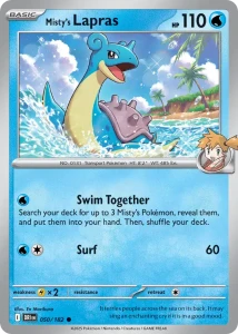 DRI 050 Misty’s Lapras