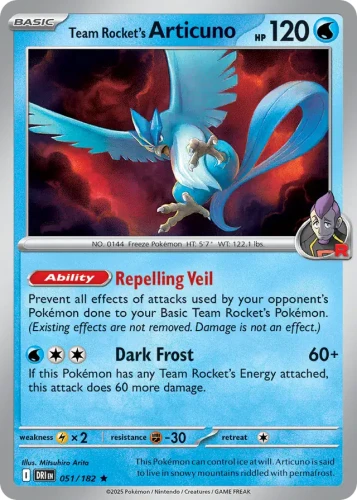 Destined-Rivals-051-182-Team-Rockets-Articuno-Holo.webp