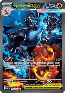 PFL 125 Mega Charizard X ex