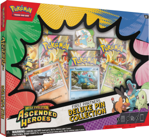 Pokémon TCG: Mega Evolution - Ascended Heroes - Deluxe Pin Collection - First Partners