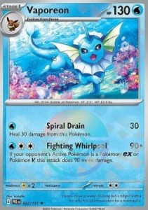 PRE 022 Vaporeon (POKEBALL)