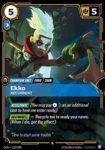 Ekko, Recurrent