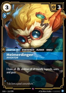 Heimerdinger, Inventor