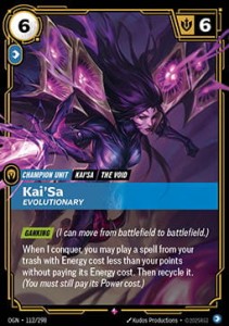 Kai'Sa, Evolutionary (V.1 - Rare)