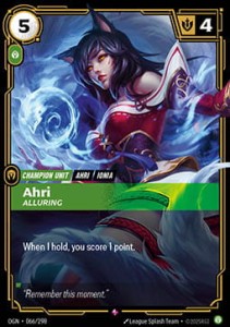 Ahri, Alluring (V.1 - Rare)