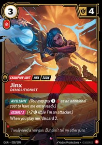 Jinx, Demolitionist (V.1 - Rare)