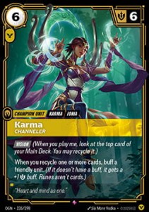Karma, Channeler