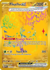 PRE 179 Pikachu ex