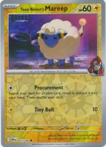 DRI 072Team Rocket's Mareep (REVERSE)