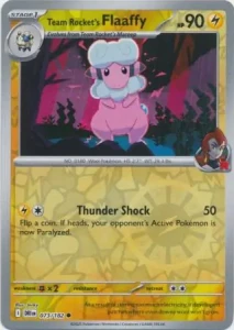 DRI 073 Team Rocket's Flaaffy (REVERSE)