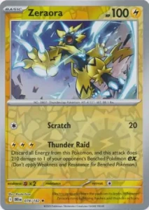 DRI 078 Zeraora (REVERSE)