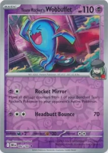 DRI 082 Team Rocket's Wobbuffet (REVERSE)