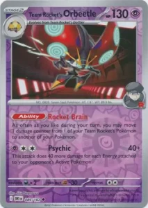 DRI 089 Team Rocket's Orbeetle (REVERSE)