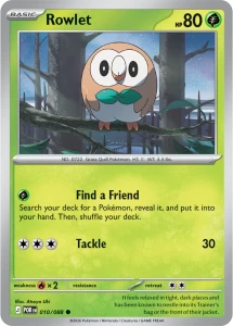 POR 010 Rowlet (REVERSE)