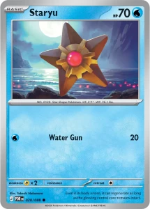 POR 020 Staryu (REVERSE)