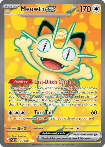 POR 107 Meowth ex