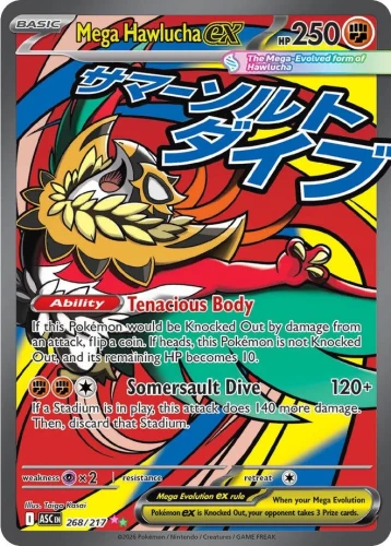 268-Mega-Hawlucha-ex-Ascended-Heroes.webp