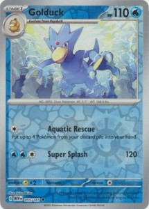 MEW 055 Golduck (REVERSE)