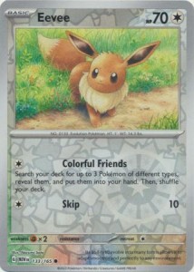 MEW 133 Eevee (REVERSE)