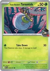 ASC 018 Team Rocket's Tarountula