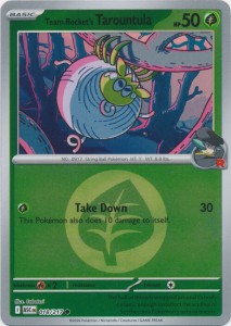 ASC 018 Team Rocket's Tarountula (ENERGY REVERSE)