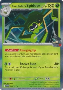 ASC 019 Team Rocket's Spidops (HOLO)