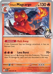 ASC 024 Ethan's Magcargo (HOLO)