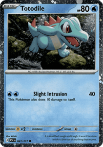 ASC 041 Totodile (GALAXY HOLO)