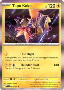 ASC 067 Tapu Koko (HOLO)