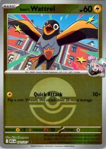 ASC 071 Iono's Wattrel (POKEBALL REVERSE)