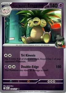 ASC 078 Team Rocket's Exeggutor (ROCKET REVERSE)