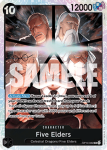 Five Elders (OP13-082) (V.1)