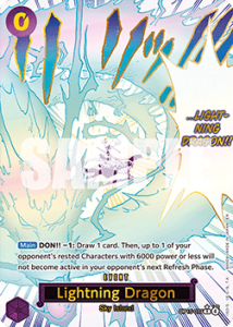 Lightning Dragon (OP15-077) (V.2)