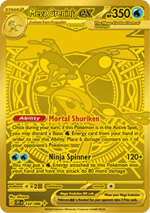 CRI 122 Mega Greninja ex