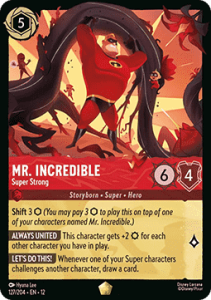 127 Mr. Incredible - Super Strong (FOIL)