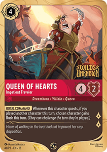 Queen of Hearts - Impatient Traveler