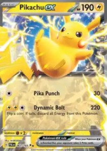 PAL 063 Pikachu ex