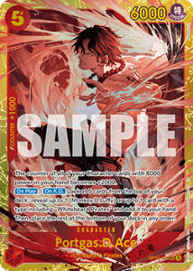 Portgas.D.Ace (OP16-118) (V.1)
