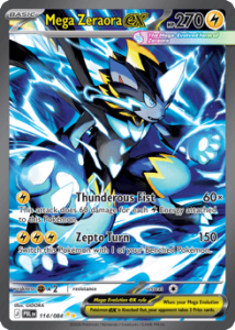 PBL 114 Mega Zeraora ex