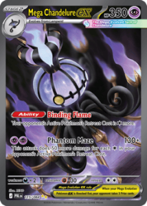 PBL 115 Mega Chandelure ex