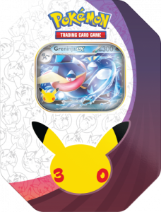 Pokémon TCG: 30th Celebration - Tin - Greninja ex